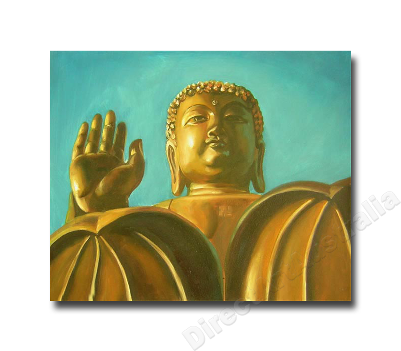 Golden Buddha Two | Art for Sale
