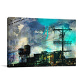City Scrim B Wall Art Print