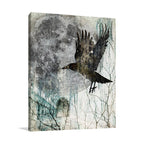 Full Moon Rising Wall Art Print