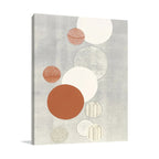 Light Grey Word Bubble Wall Art Print