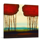 Red Duo I Wall Art Print