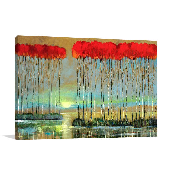 A Serenity Rising Wall Art Print