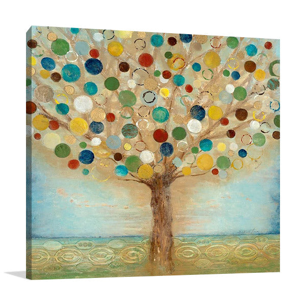 Tree Of Light Wall Art Print