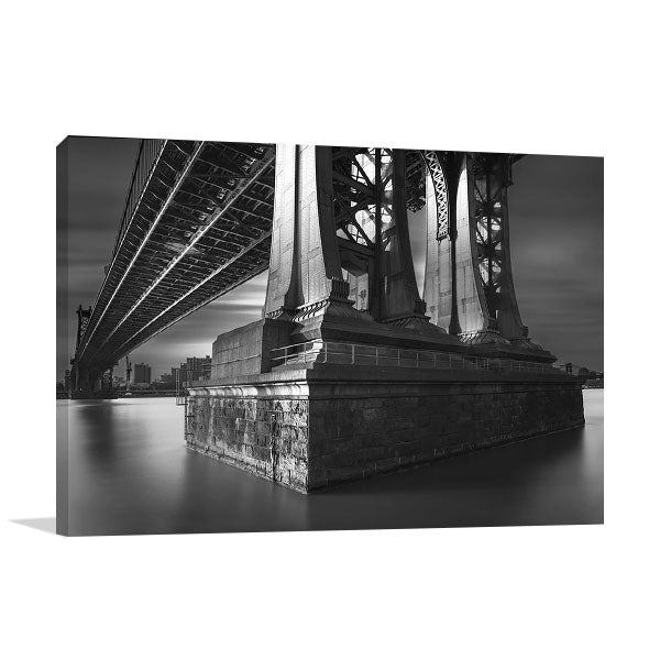 New York City Manhattan Bridge Wall Art Print