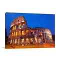 Rome Colosseum at Night Wall Art Print