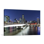 Brisbane City at Twilight Wall Art Print