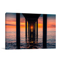 Sunset at Brighton Jetty Wall Art Print