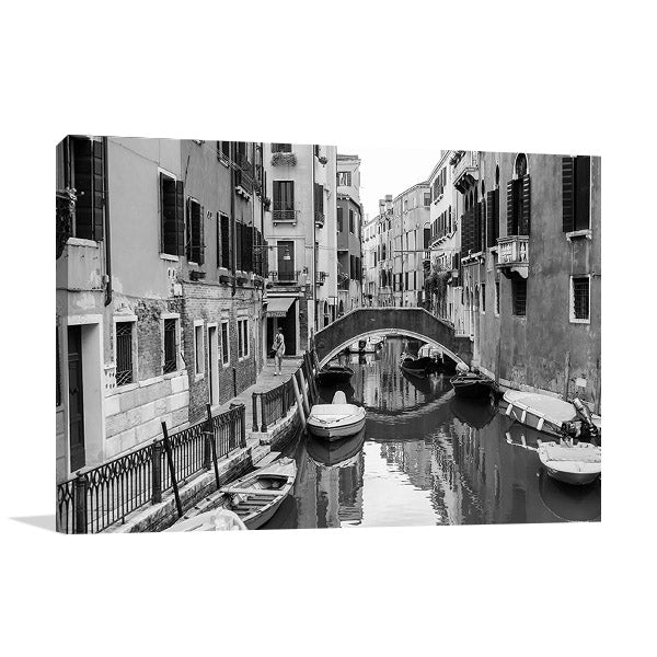 Italy Venice Canal Wall Art Print