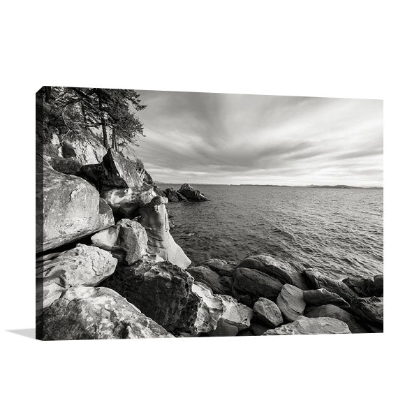 On the Rocks Wall Art Print