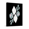 Leaf Pattern II Wall Art Print