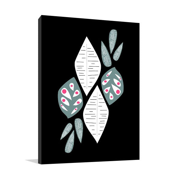 Leaf Pattern II Wall Art Print