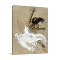 Dancer in White Wall Art Print