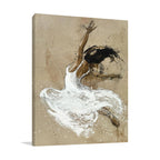 Dancer in White Wall Art Print