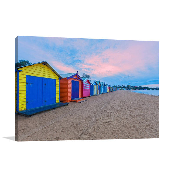 Australia Brighton Beach Wall Art Print
