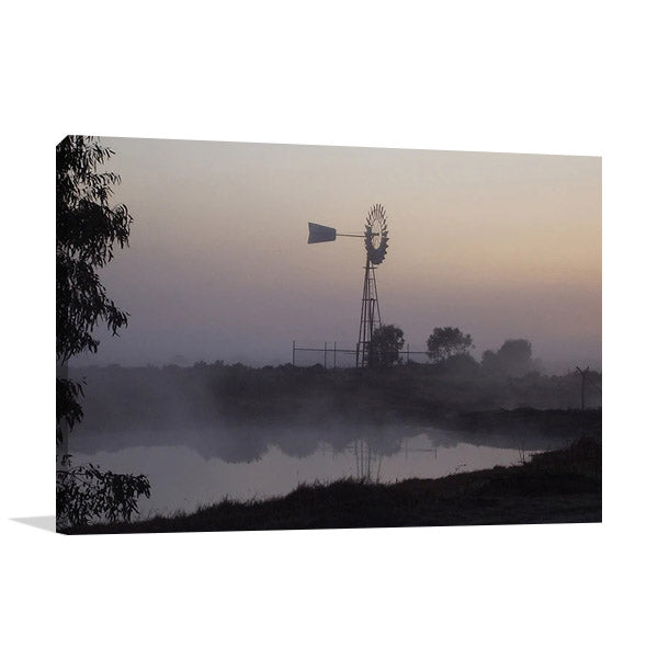 Australian Windmill Wall Art Print