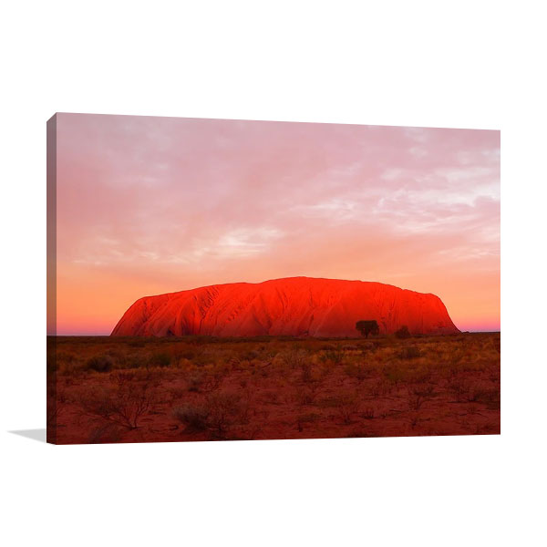Ayers Rock Uluru Wall Art Print