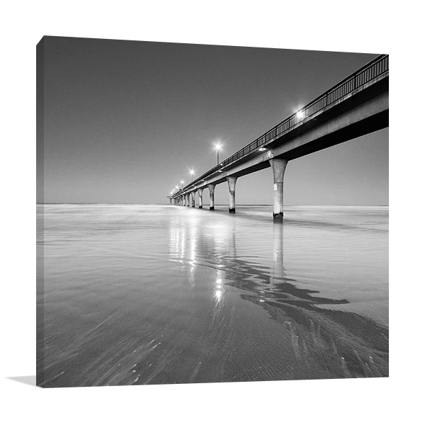 Brighton Beach Bridge Australia Wall Art Print