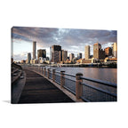Brisbane City Skyline Wall Art Print