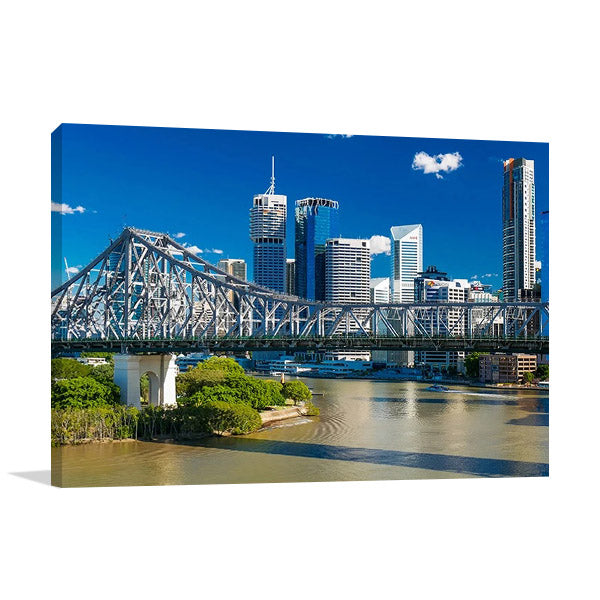 Brisbane Story Bridge Wall Art Print