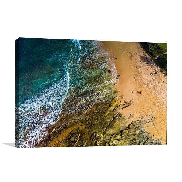 Dicky Beach Queensland Wall Art Print