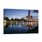 Melbourne Night Time Wall Art Print
