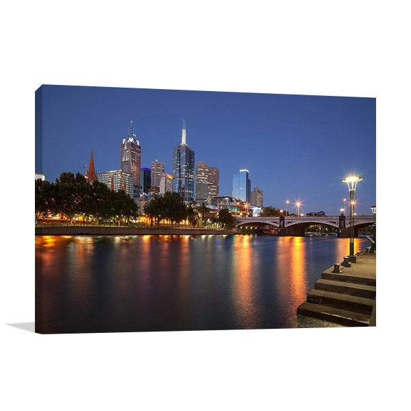 Melbourne Southbank Australia Wall Art Print