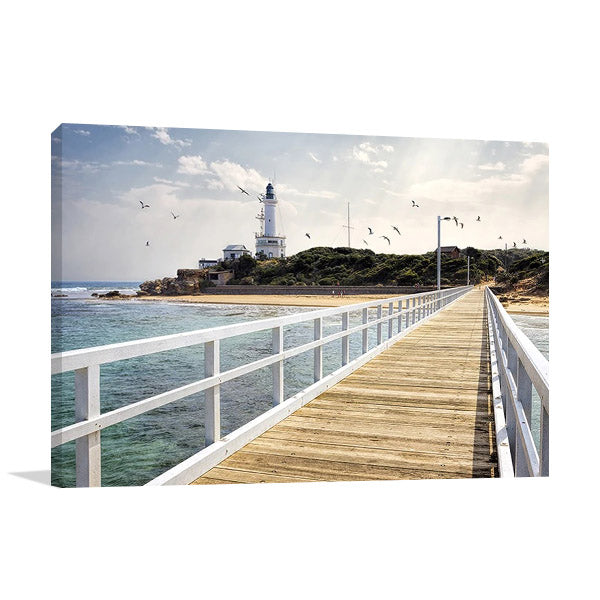 Point Lonsdale Lighthouse Australia Wall Art Print