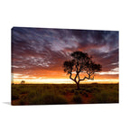 Sunset at Pilbara Region Wall Art Print