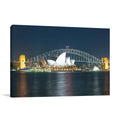 Sydney Harbour Bridge at Night Wall Art Print