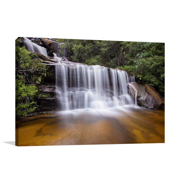 Wentworth Falls Australia Wall Art Print
