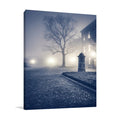 Foggy Old Town Wall Art Print