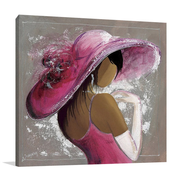 Lady Elegant Beauty I Wall Art Print