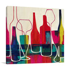 Raise Your Wine Glass Wall Art Print