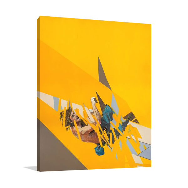 Climber Wall Art Print