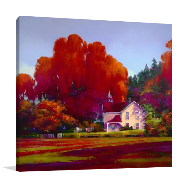 Back Porch Wall Art Print