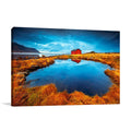 Lofoten Lake House Wall Art Print