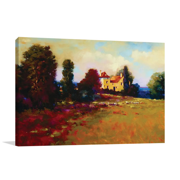 The Home Paddock Wall Art Print