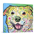 Laughing Labrador Wall Art Print