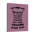 Beauty Inside and Out Wall Art Print