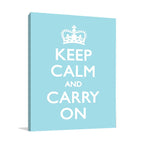 Keep Calm Wall Art Print