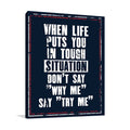 Try Me Wall Art Print