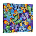 Butterflies Colour Wall Art Print