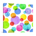 Colourful Bubbles Wall Art Print