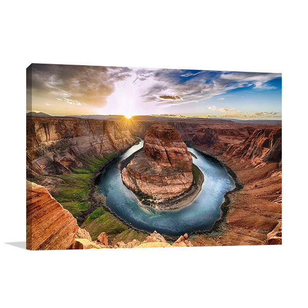 Horseshoe Bend Colorado River Wall Art Print