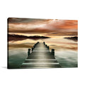 Sunset Jetty Wall Art Print