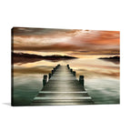 Sunset Jetty Wall Art Print