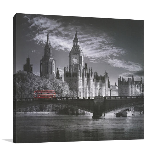 London Houses of Parliament Wall Art Print