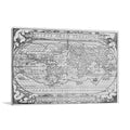 Vintage World Map Wall Art Print