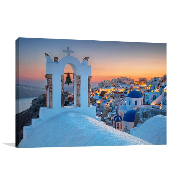 Island of Santorini Greece Wall Art Print