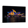 Lighting of Sydney Opera Wall Art Print